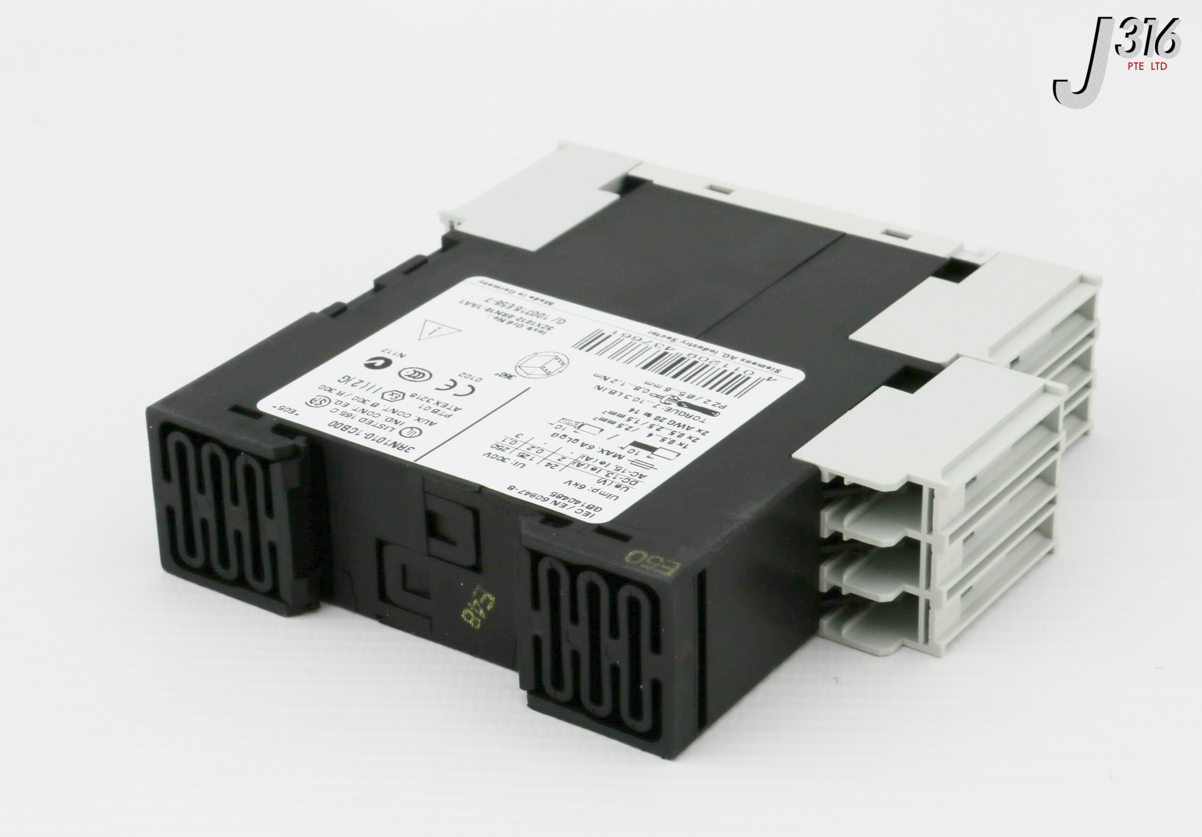 31396 SIEMENS THERMISTOR MOTOR PROTECTION RELAY (NEW) 3RN1010
